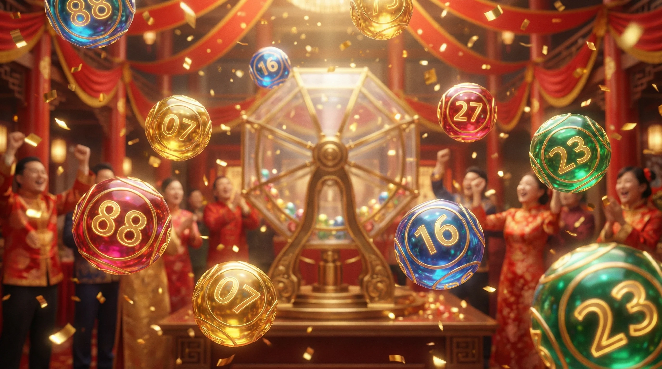 天空彩票开奖现场